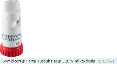 Symbicort® Forte Turbuhaler® 320/9 mikg/dosis
