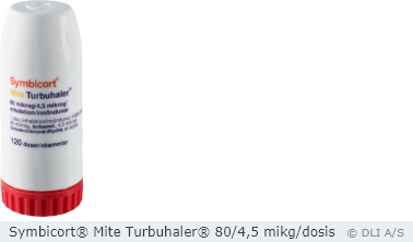 Symbicort® Mite Turbuhaler® 80/4,5 mikg/dosis