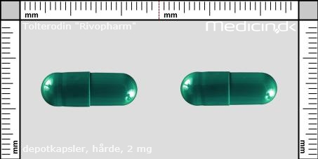 hårde depotkapsler 2 mg 