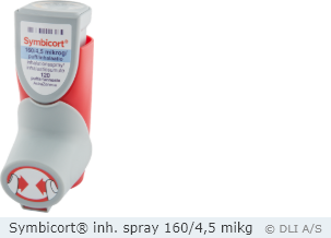 Symbicort® inh. spray 160/4,5 mikg