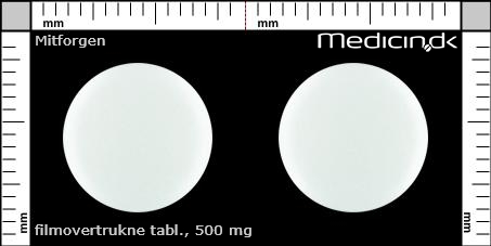 filmovertrukne tabletter 500 mg 