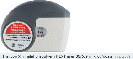 Trimbow, komb. - information til sundhedsfaglige - Medicin.dk