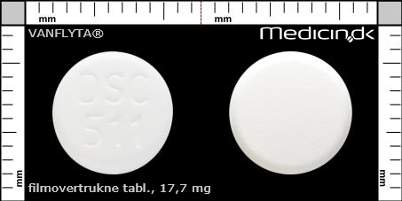 filmovertrukne tabletter 17,7 mg 