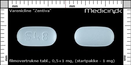 filmovertrukne tabletter 0,5+1 mg (Startpakke - 1 mg)